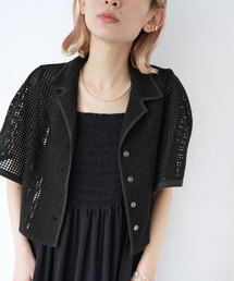 SLOBE citron. | SLOBE citron.カーブショートスリーブクロップドシャツ(シャツ/ブラウス)