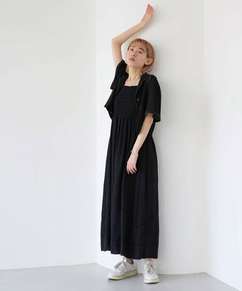 セール】SLOBE citron.カーブショートスリーブクロップドシャツ