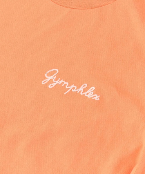 GYMPHLEX（ジムフレックス）の「GYMPHLEX　COMBED COTTON JERSEY T-SHIRTS（Tシャツ/カットソー・レディース・チャコールグレー/オレンジ/ブルー系その他/ホワイト系その他/ホワイト・12）」の21枚目の写真