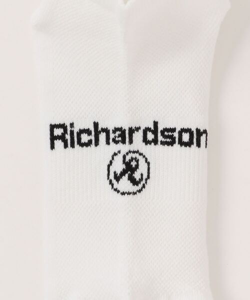 RICHARDSON（リチャードソン）の「【Richardson/リチャードソン】 RD LOGO SOCK ロゴソックス（ソックス/靴下・メンズ・ホワイト・S/L）」の8枚目の写真