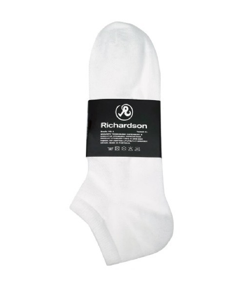RICHARDSON（リチャードソン）の「【Richardson/リチャードソン】 RD LOGO SOCK ロゴソックス（ソックス/靴下・メンズ・ホワイト・S/L）」の9枚目の写真