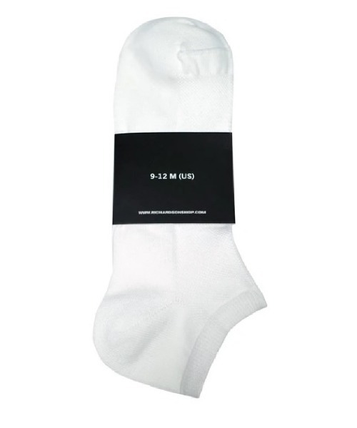 RICHARDSON（リチャードソン）の「【Richardson/リチャードソン】 RD LOGO SOCK ロゴソックス（ソックス/靴下・メンズ・ホワイト・S/L）」の6枚目の写真