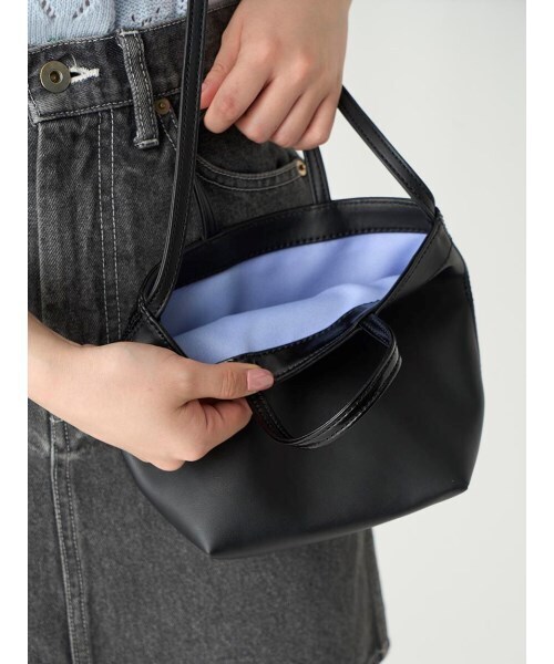 ZOZO限定カラーあり】ダブルフェイスミニショルダーバッグ（ショルダー