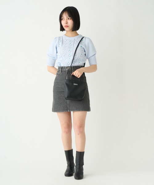 FURFUR(ファーファー)の「【ZOZO限定カラーあり】ダブルフェイスミニショルダーバッグ(ショルダーバッグ・レディース・ピンク/ベージュ/ブラック/アイボリー/サックスブルー・FREE)」の20枚目の写真