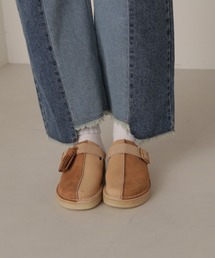 2022年 CLARKS トレックミュール タンカウプリント ハラコ 25cm Trek