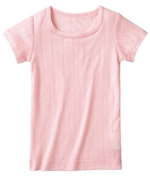 combimini（コンビミニ）の「さらさらキープ半袖Tシャツ（アイレット）（インナーウェア/肌着）」
