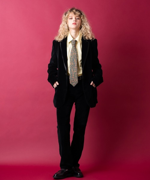 an meets zakka(アンミツザッカ)の「an meets zakka レトロクラシックペイズリー柄ネクタイ(ネクタイ・メンズ・グリーン/ブラウン/ネイビー/レッド/ブラック/ブルー/チャコールグレー・ONE SIZE/ONESIZE)」の11枚目の写真