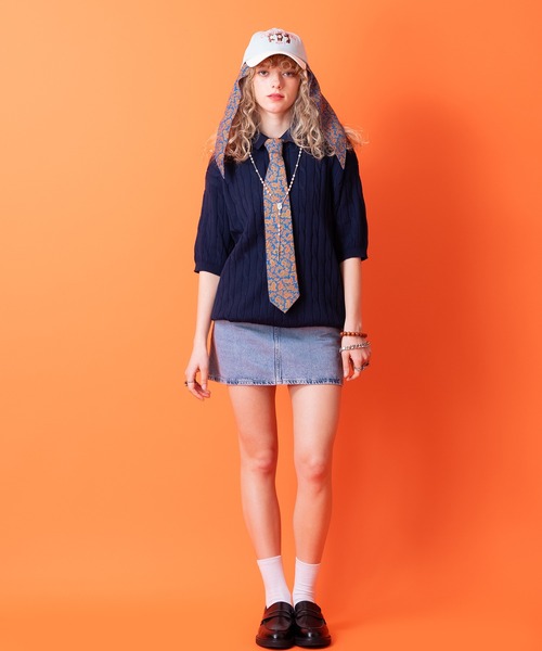 an meets zakka(アンミツザッカ)の「an meets zakka レトロクラシックペイズリー柄ネクタイ(ネクタイ・メンズ・グリーン/ブラウン/ネイビー/レッド/ブラック/ブルー/チャコールグレー・ONE SIZE/ONESIZE)」の21枚目の写真