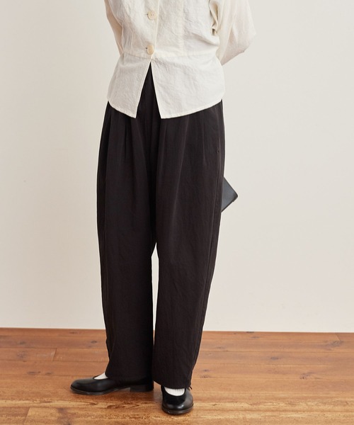 フィグロンドン ドットパンツ 黒 fig London（フィグロンドン）の「○DOT PT（その他パンツ