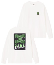 X-girl | NEON BOX LOGO L/S TEE(Tシャツ/カットソー)