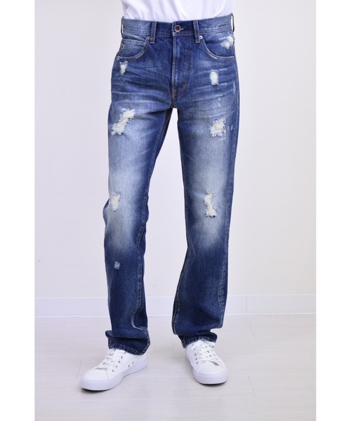 WHEIR（ウェア）の「APACHEJEAN クラシックフィットジーンズ（デニムパンツ・メンズ・ダークインディゴブルー/ブルー系その他・X-LARGE/XX-LARGE/MEDIUM/SMALL）」の2枚目の写真