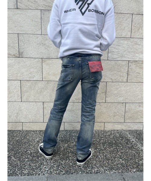 WHEIR（ウェア）の「APACHEJEAN クラシックフィットジーンズ（デニムパンツ・メンズ・ダークインディゴブルー/ブルー系その他・X-LARGE/XX-LARGE/MEDIUM/SMALL）」の14枚目の写真