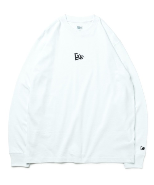 NEW ERA(ニューエラ)の「NEW ERA/ニューエラ ロンT ワンポイント クルーネック 13755425/13755426/13755427/13755428(Tシャツ/カットソー・メンズ・ベージュ/ホワイト/ブラック/グリーン・XL/L/XXL/M)」の17枚目の写真