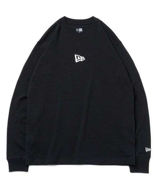 NEW ERA(ニューエラ)の「NEW ERA/ニューエラ ロンT ワンポイント クルーネック 13755425/13755426/13755427/13755428(Tシャツ/カットソー・メンズ・ベージュ/ホワイト/ブラック/グリーン・XL/L/XXL/M)」の19枚目の写真