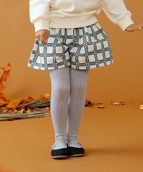 B:MING by BEAMS（ビーミングバイビームス）の「B:MING by BEAMS / タイル柄プリント キュロットパンツ（100～140cm）（その他パンツ・キッズ・オレンジ/グリーン・100/110/140/130/120）」の16枚目の写真