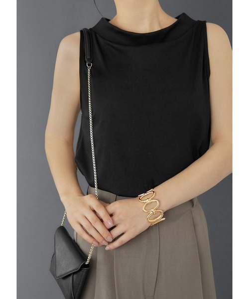 STYLE DELI（スタイルデリ）の「オーバルリングバングル（バングル/リストバンド・レディース・シルバー/ゴールド・FREE）」の13枚目の写真