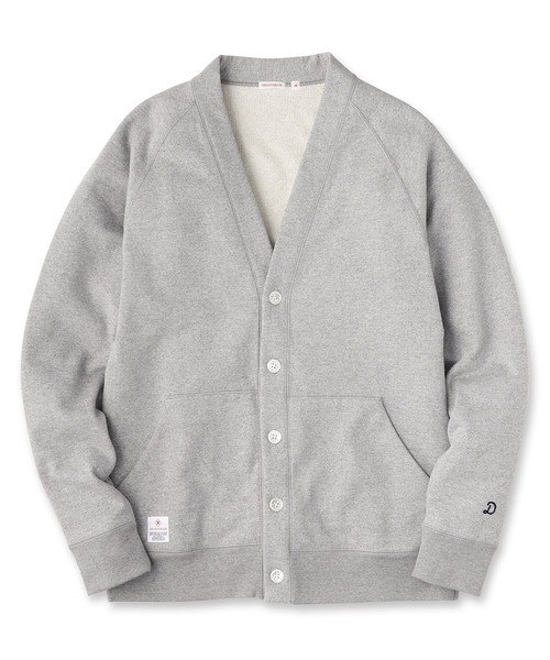 DRESSTERIOR（ドレステリア）の「◆コットン裏毛カーディガン（カーディガン/ボレロ・メンズ・ダークネイビー/グレー・90/91/92/94）」の4枚目の写真