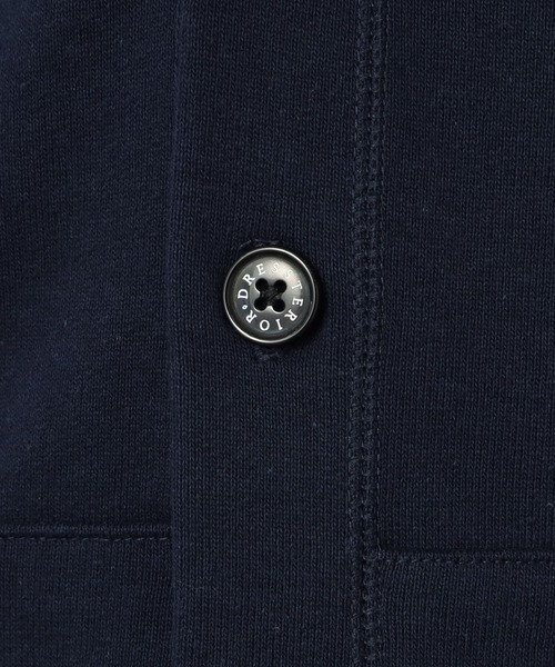 DRESSTERIOR（ドレステリア）の「◆コットン裏毛カーディガン（カーディガン/ボレロ・メンズ・ダークネイビー/グレー・90/91/92/94）」の14枚目の写真