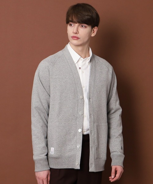 DRESSTERIOR（ドレステリア）の「◆コットン裏毛カーディガン（カーディガン/ボレロ・メンズ・ダークネイビー/グレー・90/91/92/94）」の20枚目の写真