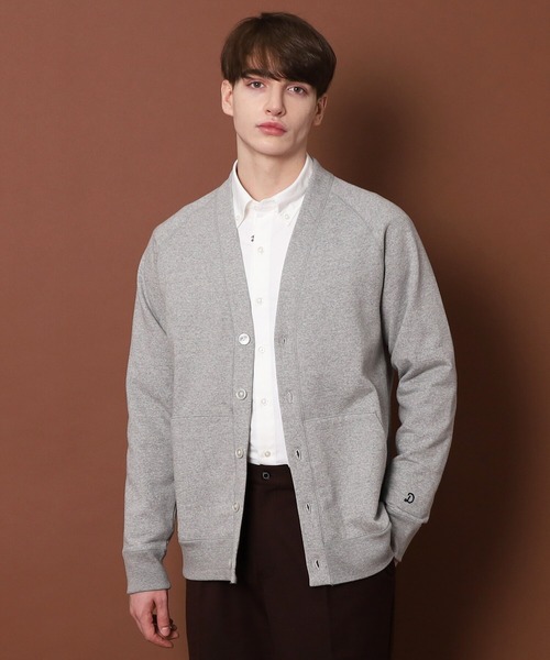 DRESSTERIOR（ドレステリア）の「◆コットン裏毛カーディガン（カーディガン/ボレロ・メンズ・ダークネイビー/グレー・90/91/92/94）」の21枚目の写真