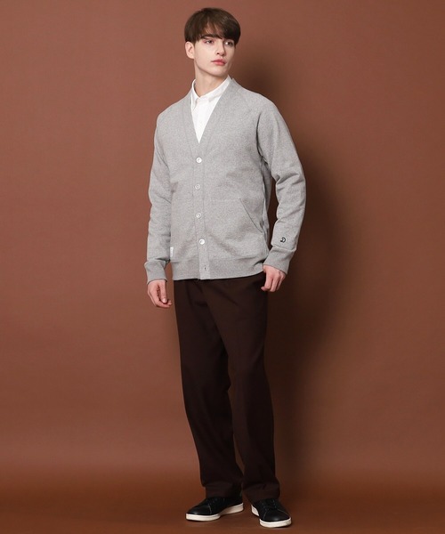 DRESSTERIOR（ドレステリア）の「◆コットン裏毛カーディガン（カーディガン/ボレロ・メンズ・ダークネイビー/グレー・90/91/92/94）」の22枚目の写真