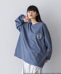 yuw | ＣＯＬＬＥＧＥ　Ｔｅｅロングスリーブ　973021(Tシャツ/カットソー)