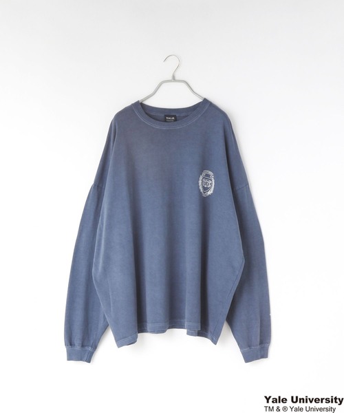 yuw（ユウ）の「ＣＯＬＬＥＧＥ　Ｔｅｅロングスリーブ　973021（Tシャツ/カットソー・レディース・ネイビー/ブラック・FREE）」の20枚目の写真