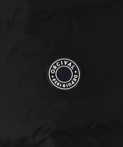 ORCIVAL（オーシバル）の「ORCIVAL | ライトダウンフードブルゾン WOMEN（ダウンジャケット/コート・レディース・グリーン/オフホワイト/ブラック・2/1）」の16枚目の写真