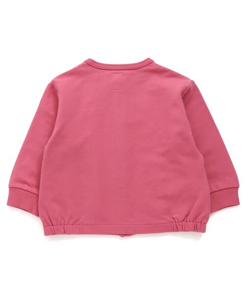 apres les cours（アプレレクール）の「【UVカット】無地・ボーダーカットソーカーディガン（カーディガン/ボレロ・キッズ・ローズ/その他2/キナリ/グリーン・80/90/100/110/120/130/140）」の16枚目の写真