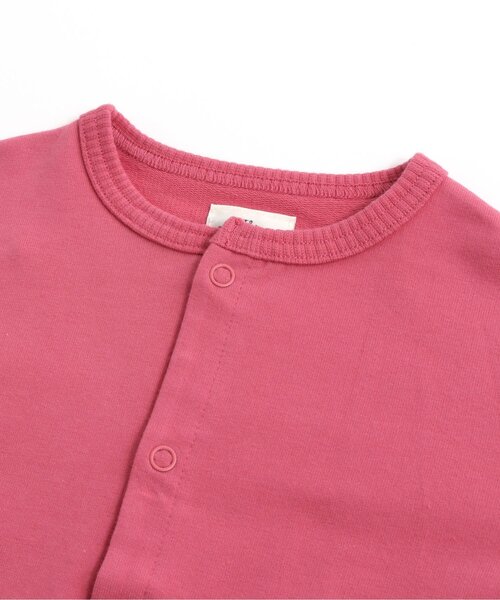 apres les cours（アプレレクール）の「【UVカット】無地・ボーダーカットソーカーディガン（カーディガン/ボレロ・キッズ・ローズ/その他2/キナリ/グリーン・80/90/100/110/120/130/140）」の17枚目の写真