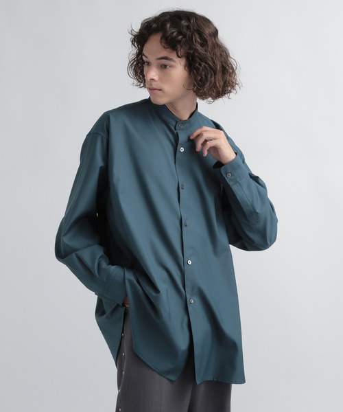 HARE（ハレ）の「TRスタンドカラーオーバーシャツ(HARE)（シャツ