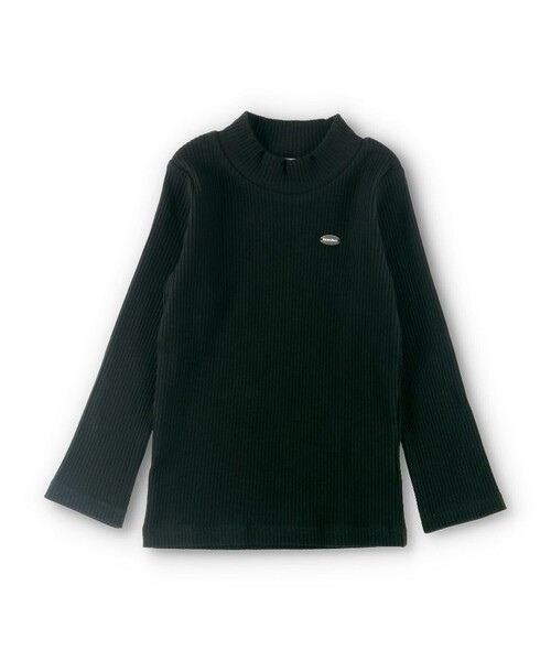 BRANSHES(ブランシェス)の「オリジナルプレート付きハイネックTシャツ(Tシャツ/カットソー・キッズ・ブラック/ベージュ/ロイヤルブルー/アイボリー/その他/レッド・120/90/140/100/110/160/150/130)」の3枚目の写真