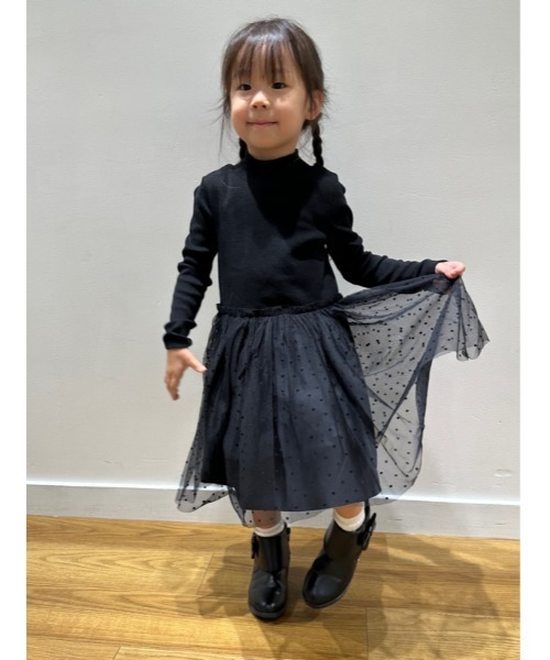 GAP(ギャップ)の「チュールワンピース (幼児)(ワンピース・キッズ・ベージュ/ブラック・5 YRS/4 YRS/3 YRS/2 YRS/18-24M/12-18M)」の13枚目の写真