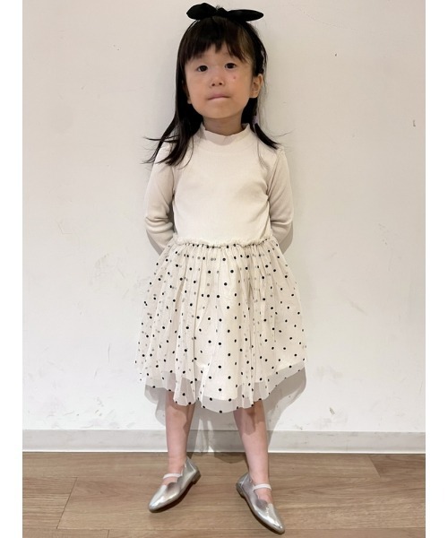 GAP(ギャップ)の「チュールワンピース (幼児)(ワンピース・キッズ・ベージュ/ブラック・5 YRS/4 YRS/3 YRS/2 YRS/18-24M/12-18M)」の8枚目の写真