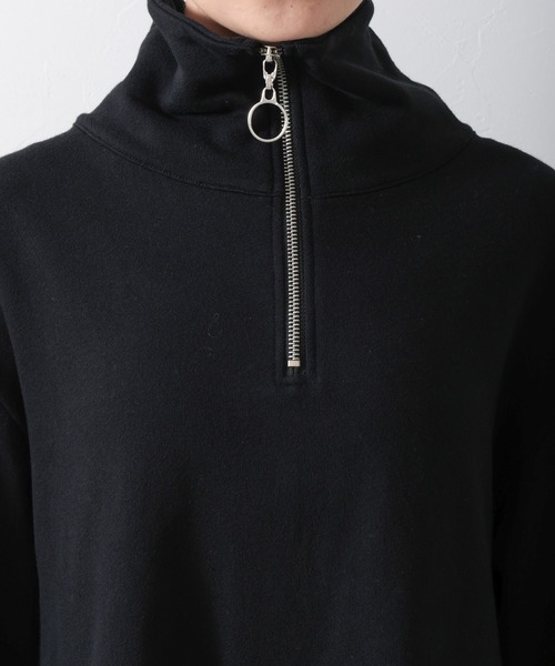 RAGEBLUE（レイジブルー）の「ハーフジップ/裏毛スウェットワンピース（ワンピース・レディース・ブラック/グリーン/オフホワイト・FREE）」の17枚目の写真