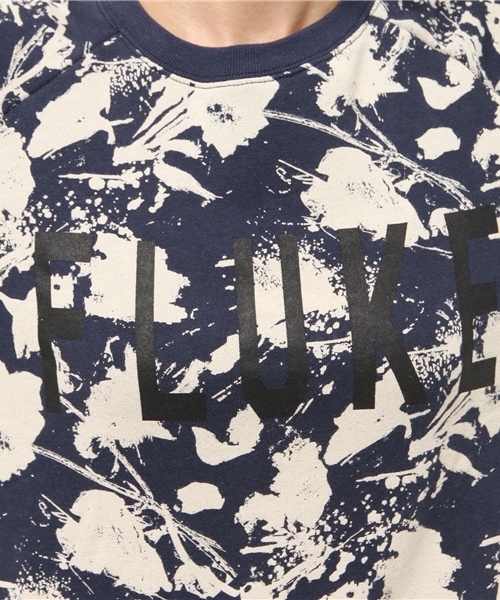 OUTLET（アウトレット）の「【Discoat Petit】フラワープリントロゴ裏毛プルオーバー（Tシャツ/カットソー・レディース・ネイビー・FREE）」の8枚目の写真