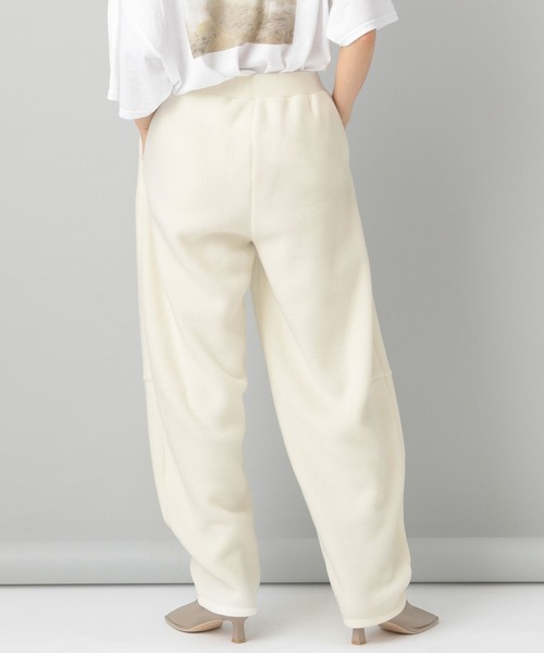 e/rm(イーアールエム)の「【e/rm】フォルモサフリースカーブパンツ(その他パンツ・レディース・ベージュ系その他/アイボリー・FREE)」の4枚目の写真