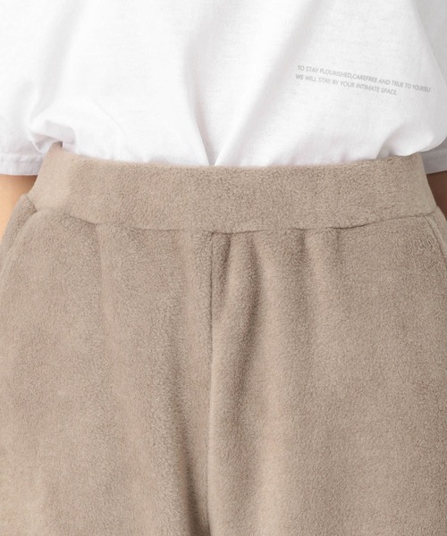 e/rm(イーアールエム)の「【e/rm】フォルモサフリースカーブパンツ(その他パンツ・レディース・ベージュ系その他/アイボリー・FREE)」の11枚目の写真