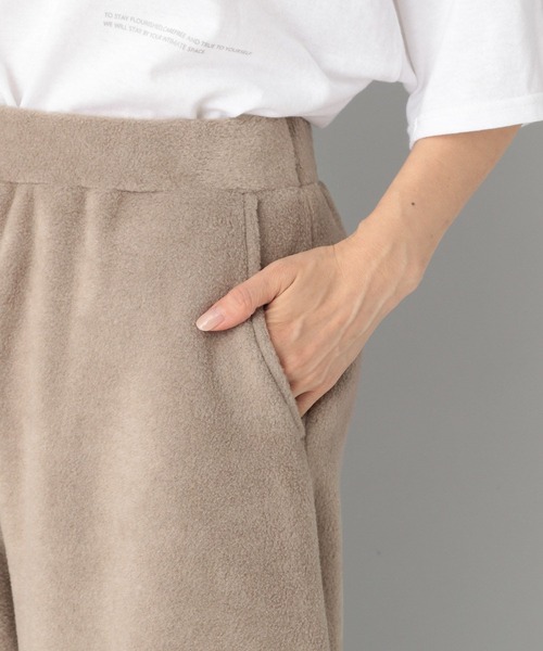 e/rm(イーアールエム)の「【e/rm】フォルモサフリースカーブパンツ(その他パンツ・レディース・ベージュ系その他/アイボリー・FREE)」の12枚目の写真