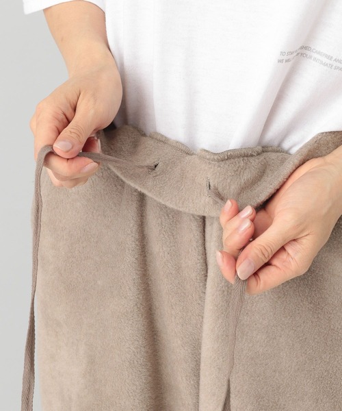 e/rm(イーアールエム)の「【e/rm】フォルモサフリースカーブパンツ(その他パンツ・レディース・ベージュ系その他/アイボリー・FREE)」の15枚目の写真