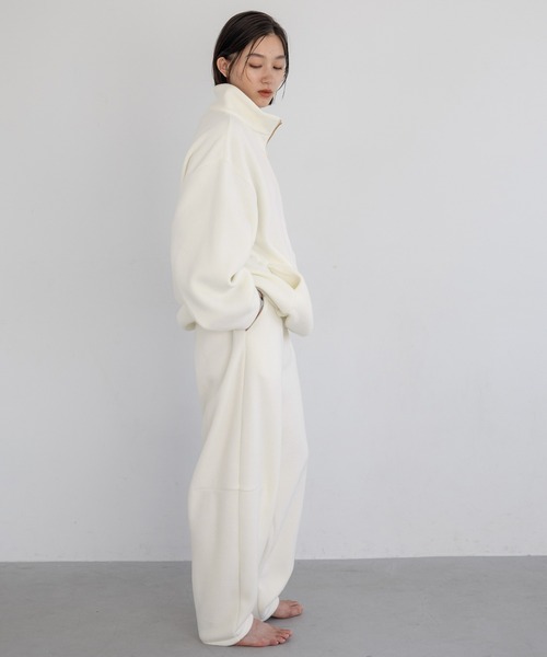 e/rm(イーアールエム)の「【e/rm】フォルモサフリースカーブパンツ(その他パンツ・レディース・ベージュ系その他/アイボリー・FREE)」の22枚目の写真