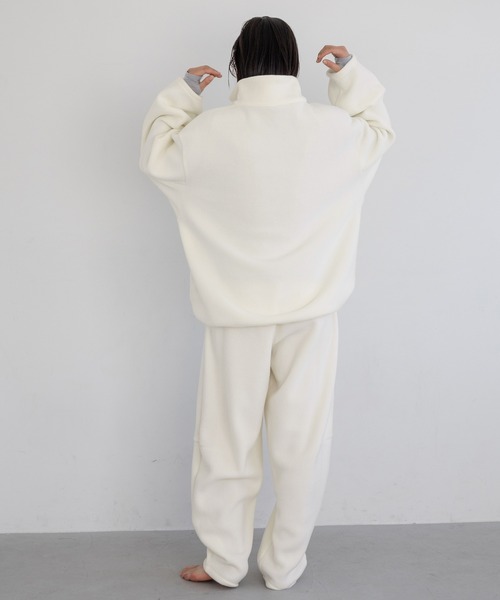 e/rm(イーアールエム)の「【e/rm】フォルモサフリースカーブパンツ(その他パンツ・レディース・ベージュ系その他/アイボリー・FREE)」の21枚目の写真