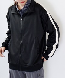 ライン入りトラックジャケット