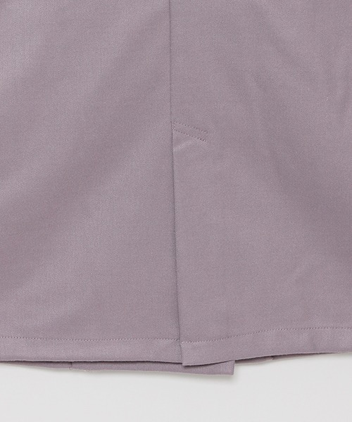 LOVETOXIC（ラブトキシック）の「ジレSETUP（シャツワンピース・キッズ・ブラック/ラベンダー/アイボリー・S/L/M）」の9枚目の写真