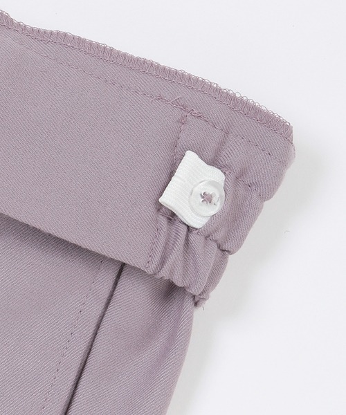 LOVETOXIC（ラブトキシック）の「ジレSETUP（シャツワンピース・キッズ・ブラック/ラベンダー/アイボリー・S/L/M）」の11枚目の写真