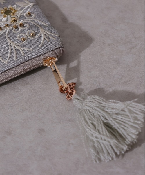 【サイズ感がGood★】HERMES ポーチ刺繍入り GM 即発！新作ポーチ。バッグとしても愛用できちゃいます！お手頃