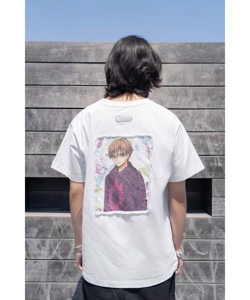 KOBMAST IVAROV(コブマストアイバロブ)の「【KOBMAST IVAROV 】Tシャツ - 描き下ろしリルーシュ(Tシャツ/カットソー・レディース・ホワイト×ピンク・LARGE/X-LARGE/MEDIUM)」の5枚目の写真
