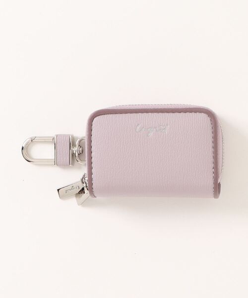 Ungrid（アングリッド）の「【Ungrid/アングリッド】 パイピング WZIP スマートキーケース（キーケース/キーアクセサリー・レディース・オレンジ/グレイッシュベージュ/ライトピンク/ターコイズブルー/ベージュ系その他/ライトグレー/ライトグリーン/ダークブラウン/イエロー/ブラック/ブラウン/ラベンダー/シルバー/アイボリー/オリーブ・FREE）」の22枚目の写真