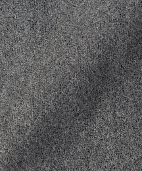 MONO　COMME CA（モノコムサ）の「ソフトタッチストール（ストール/ショール・レディース・オフホワイト/ライトグレー/ベージュ/チャコール・FREE）」の12枚目の写真