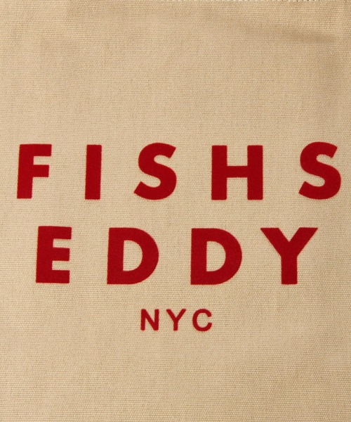 Fishs Eddy(フィッシュエディ)の「【Fishs Eddy(フィッシュエディ)】カラーロゴトートバッグM(トートバッグ・レディース・ブルー/チャコール/ベージュ/グリーン・FREE)」の13枚目の写真